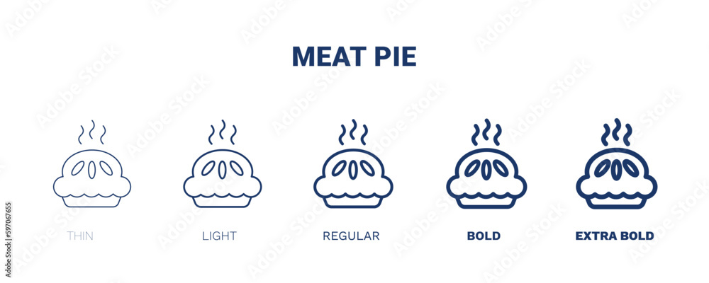 meat pie icon. Thin, light, regular, bold, black meat pie icon set from culture and civilization collection. Editable meat pie symbol can be used web and mobile meat pie icon. Thin, light, regular, bold, black meat pie icon set from culture and civilization collection. Editable meat pie symbol can be used web and mobile