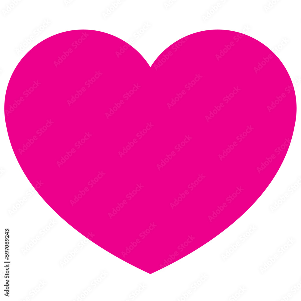 Heart icon, beautiful flat style pink color Valentine's Day symbol, perfect shape love object, health, life or happy thoughts illustration vector for game, app, UI, web, mobile. Isolated graphic. Heart icon, beautiful flat style pink color Valentine's Day symbol, perfect shape love object, health, life or happy thoughts illustration vector for game, app, UI, web, mobile. Isolated graphic.