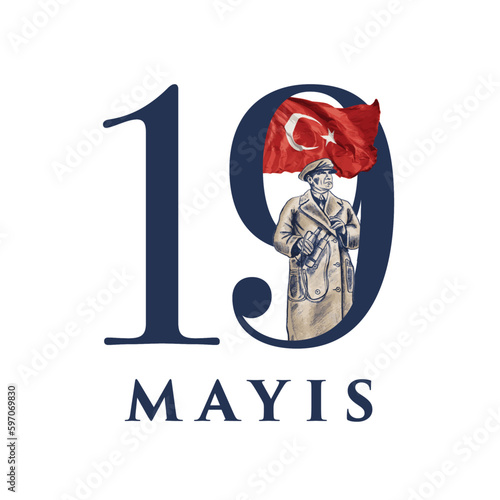May 19 is the Commemoration of Atatürk, youth and sports day. Translate: 19 Mayıs Atatürk'ü Anma Gençlik ve Spor Bayramı.