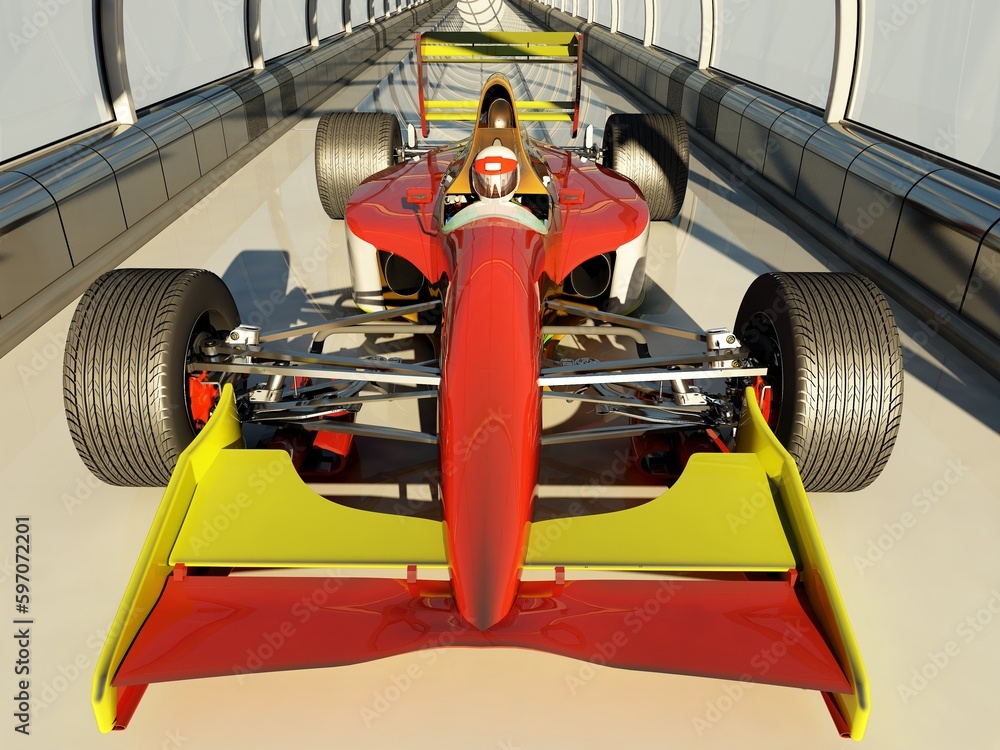 Fototapeta premium Racing cars