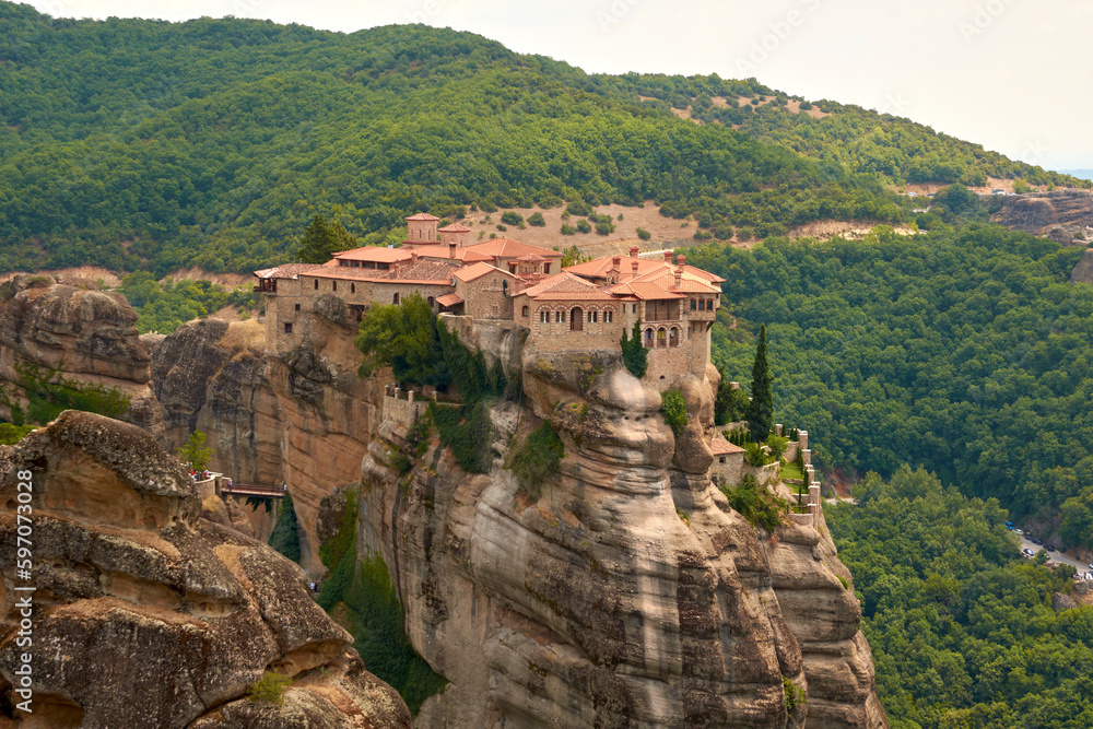 the Greek monasteries suspended from Meteora 2
