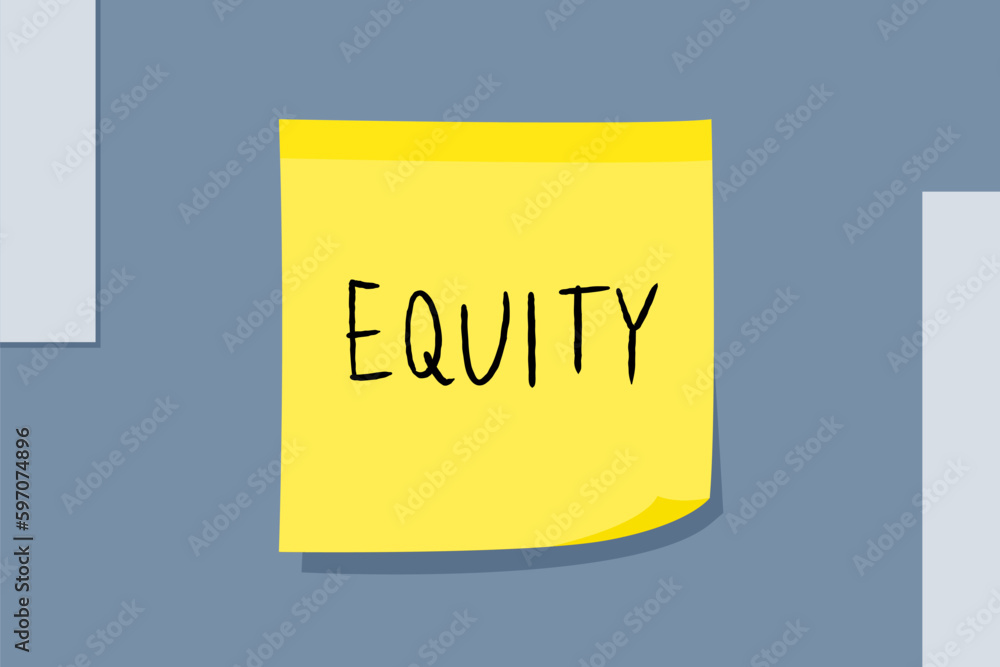 Equity message sign