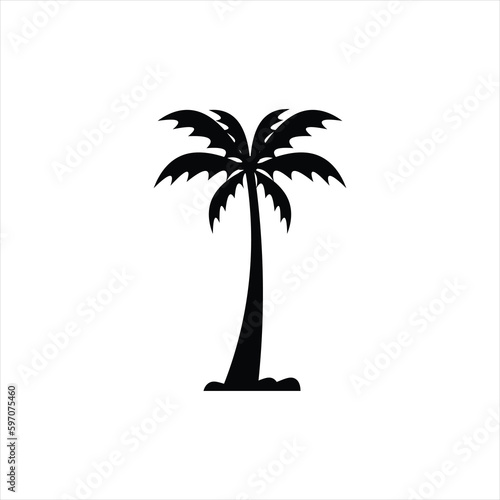 Palm Tree Silhouette © Eustas-design