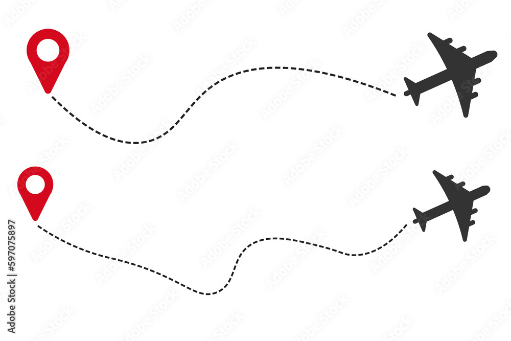 Aircraft vector icon. Plane vector ilustration. Aircraft vector icon. Plane vector ilustration.