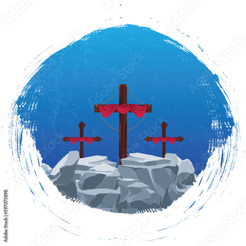 ascension day of jesus vector