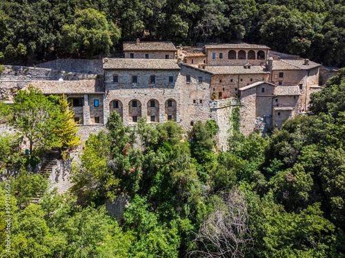 Hermitage of the Prisons of Assisi. Pristine religious place.