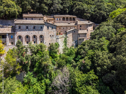 Hermitage of the Prisons of Assisi. Pristine religious place.