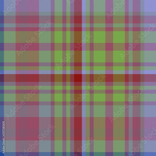 Tartan plaid vector. Pattern check seamless. Background textile fabric texture.