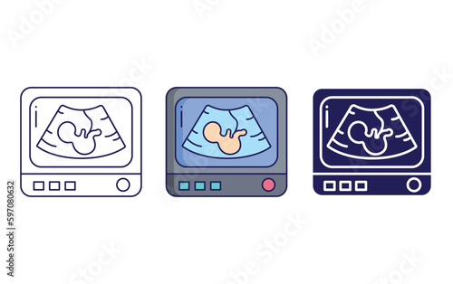 Scan vector icon