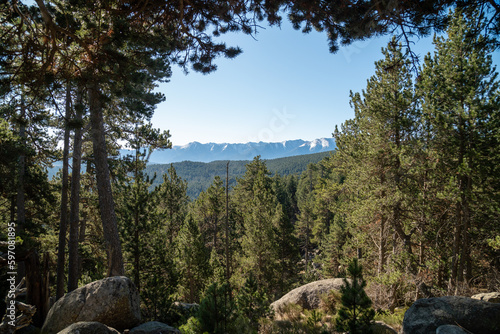 Paisaje Montañas Pirineo Frances