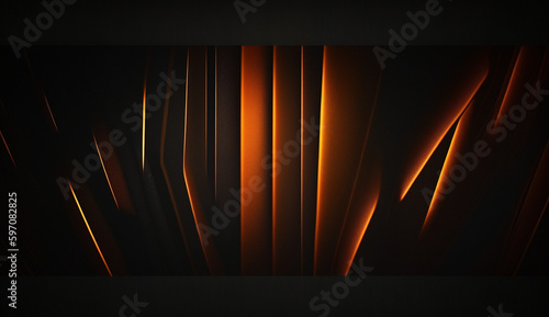 Digital background and wallpaper AI generated illustration