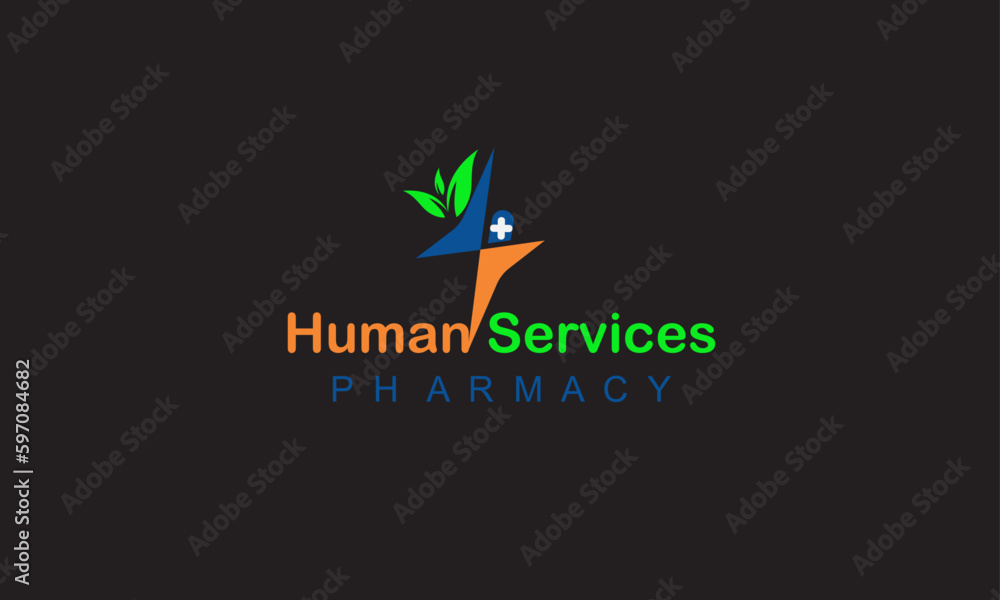 abstract logo design, Pharmacy logo,unique logo, creative logo, modern logo