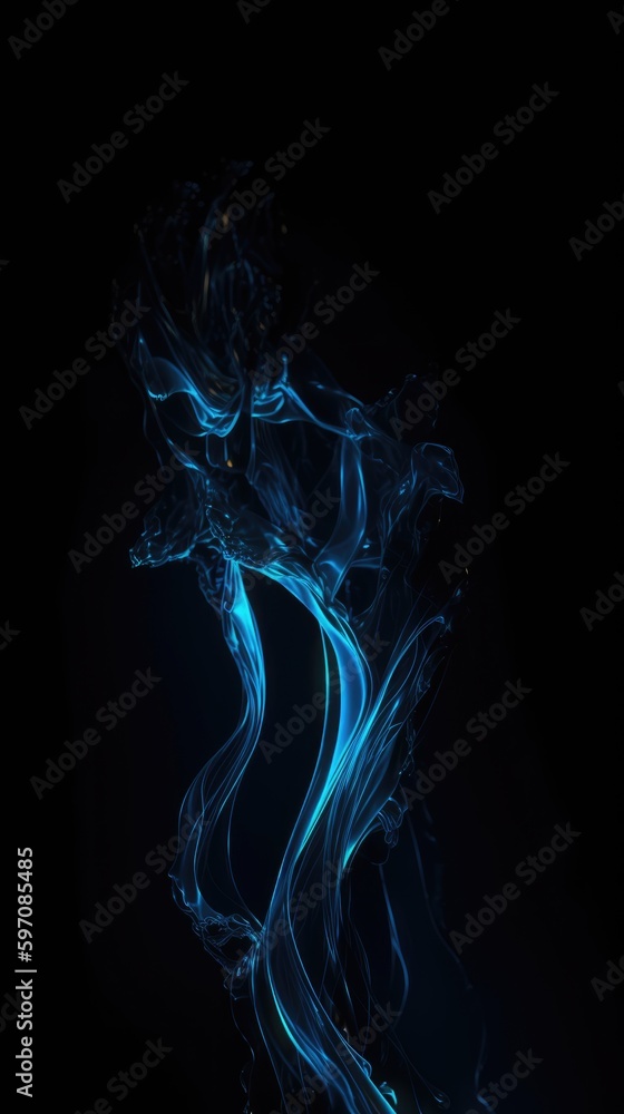 9:16 Vertical Format, Enigmatic Dark Blue Neon Backdrop, Minimalist Aesthetic, Radiant Neon Glow, Mesmerizing Visual Experience, Generative AI Illustration 9:16 Vertical Format, Enigmatic Dark Blue Neon Backdrop, Minimalist Aesthetic, Radiant Neon Glow, Mesmerizing Visual Experience, Generative AI Illustration