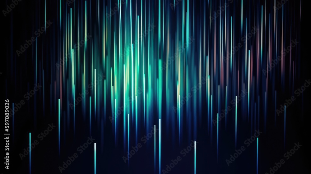 Abstract lines in colour background texture made with generative ai