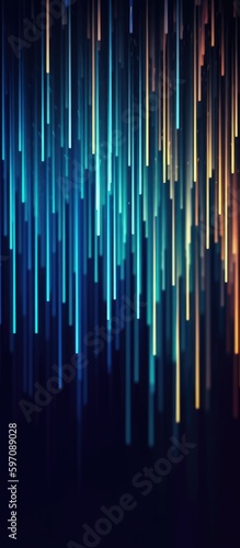 Abstract lines in colour background texture made with generative ai