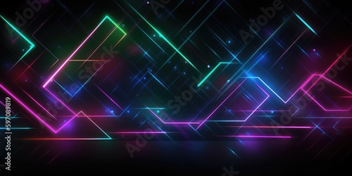 Abstract technolgy background, made with generative ai