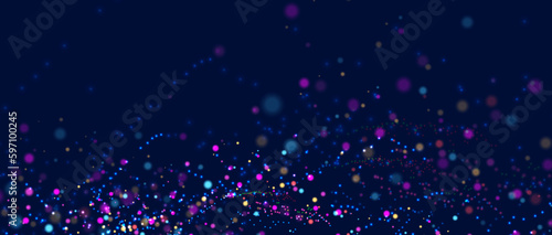 Abstract circuit board futuristic technology processing background