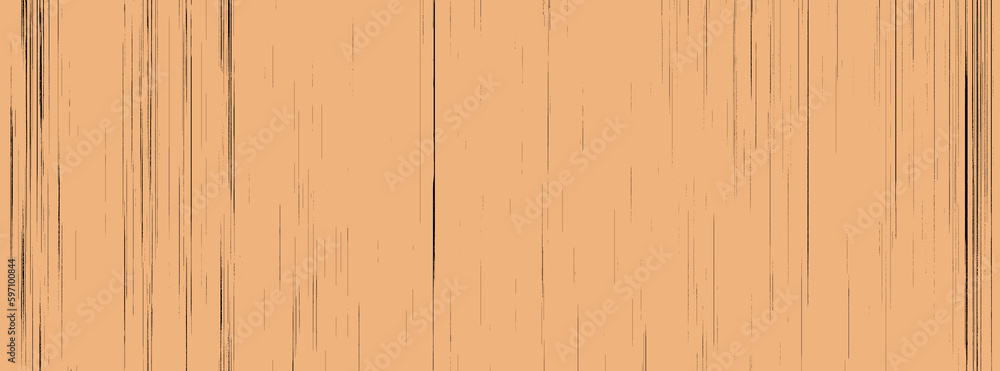 Fototapeta premium Empty background banner in orange with streaks