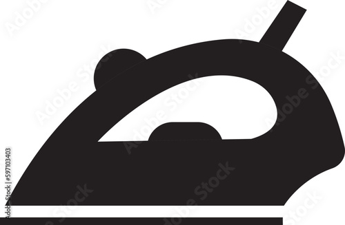 Steam Iron Silhouette