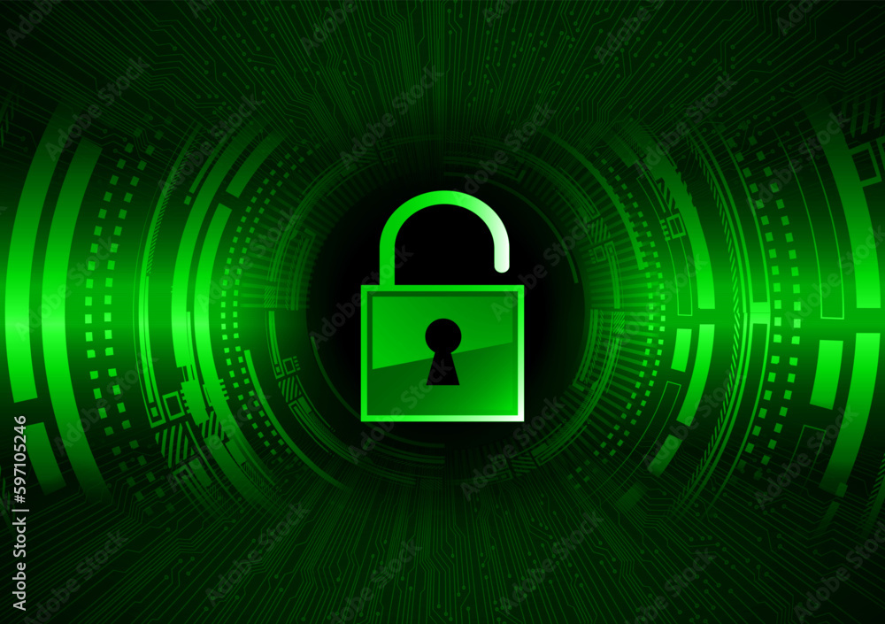 Closed Padlock on digital background, cyber security
Closed Padlock on digital background, cyber security
