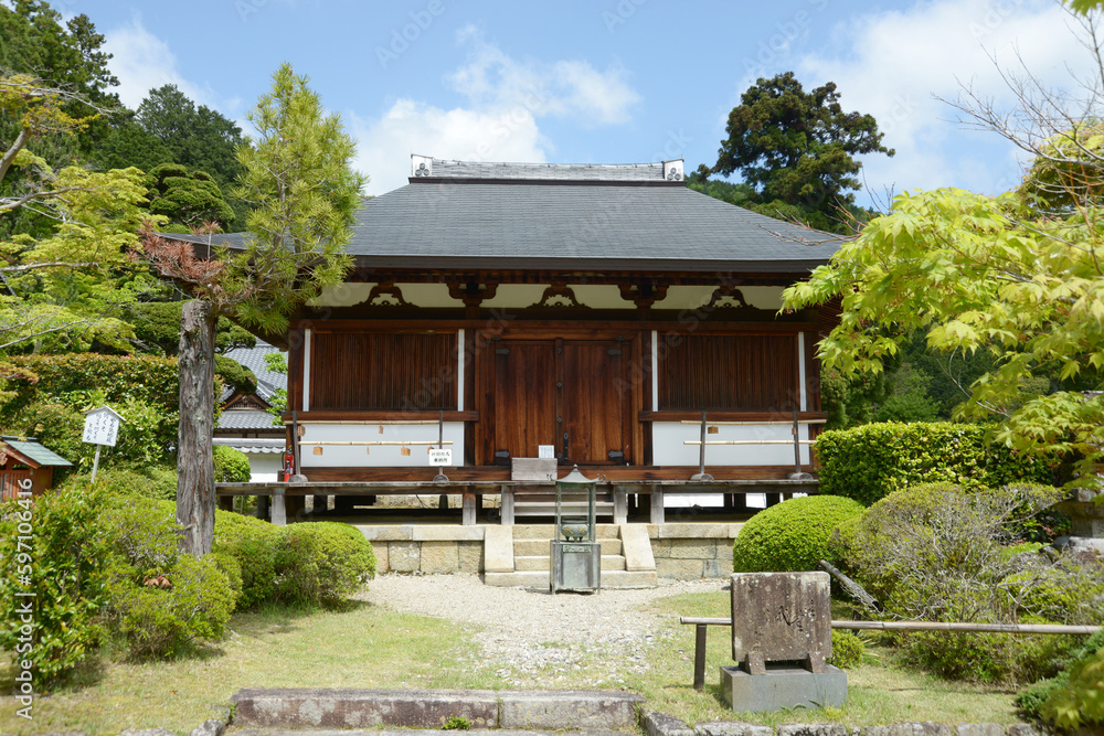 新緑の海住山寺 文殊堂 京都府木津川市加茂町 新緑の海住山寺 文殊堂 京都府木津川市加茂町