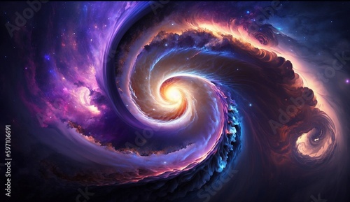 space, a black hole vortex that will take over the entire world