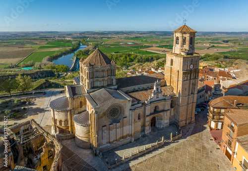 Romanesque and gothic Colegiata Toro. in Zamora