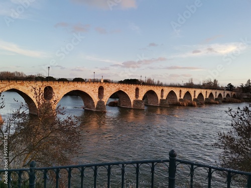 bridge over the river