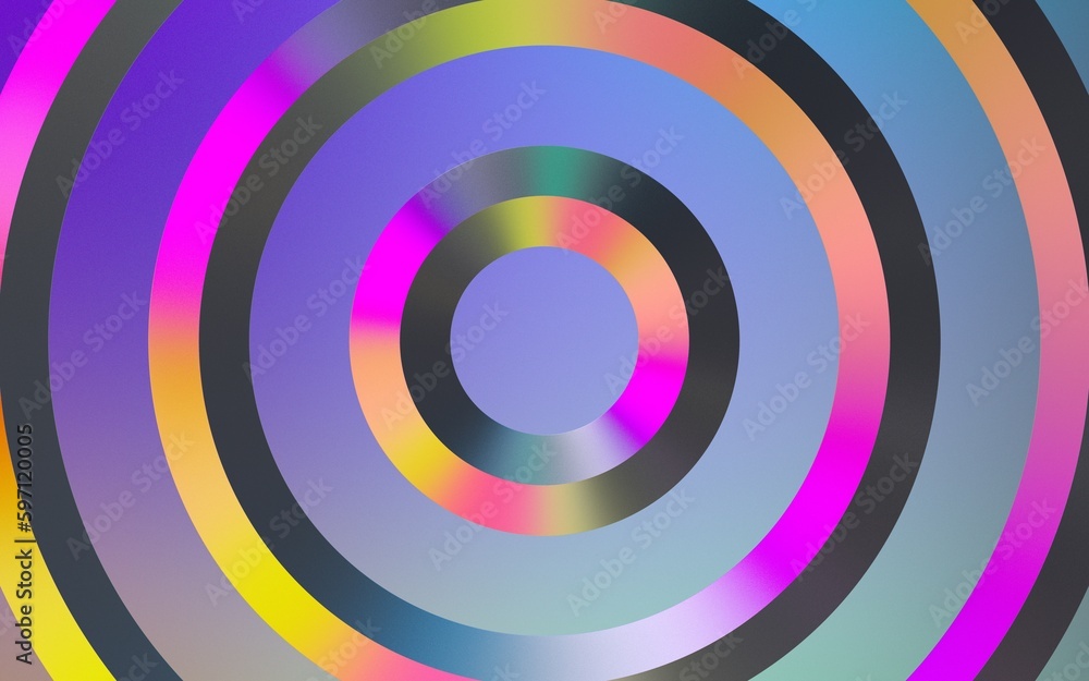 Retro gradient circles, background vaporwave Retro gradient circles, background vaporwave