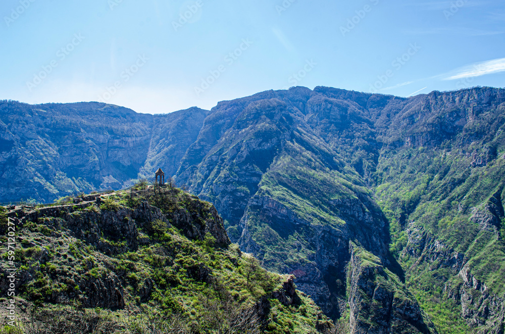 Fototapeta premium landscape in the mountains