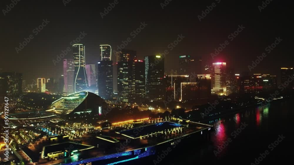 Hangzhou aerial view