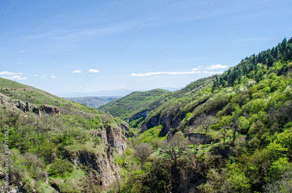 landscape in the mountains