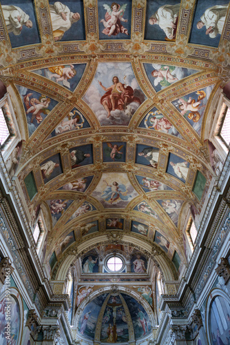 Historic Certosa di Garegnano in Milan  Italy