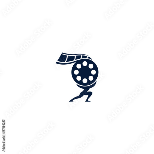 Atlas Movie logo vector