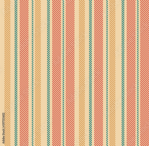 Vector seamless geometric stripes textile pattern. 
