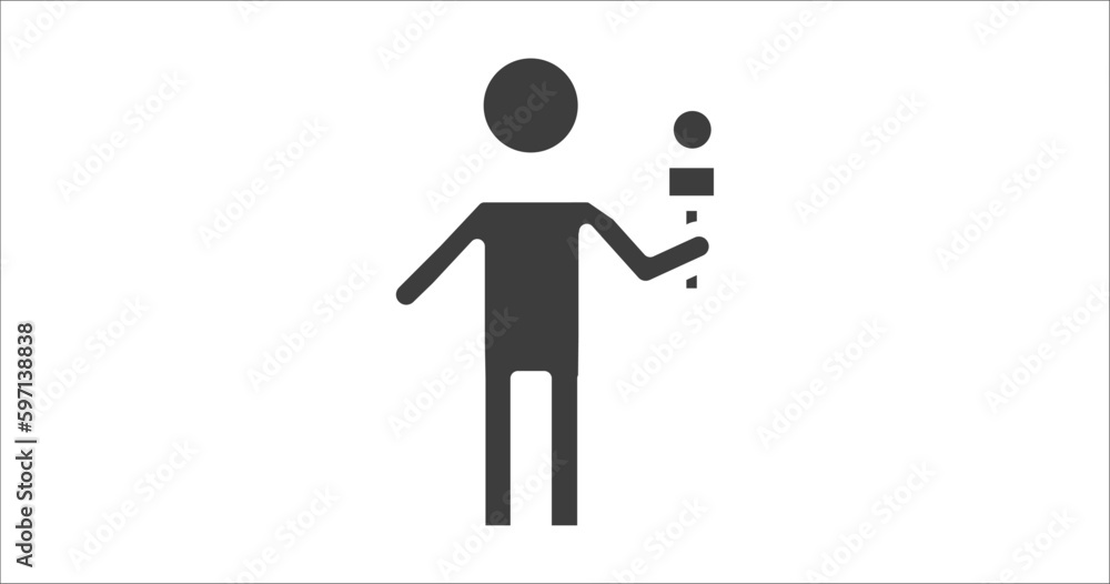 foreign reporter icon. Filled foreign reporter icon from people and relation collection. Glyph vector. Editable foreign reporter symbol can be used web and mobile foreign reporter icon. Filled foreign reporter icon from people and relation collection. Glyph vector. Editable foreign reporter symbol can be used web and mobile
