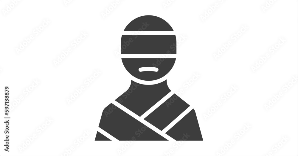 kidnapping icon. Filled kidnapping icon from people and relation collection. Glyph vector. Editable kidnapping symbol can be used web and mobile