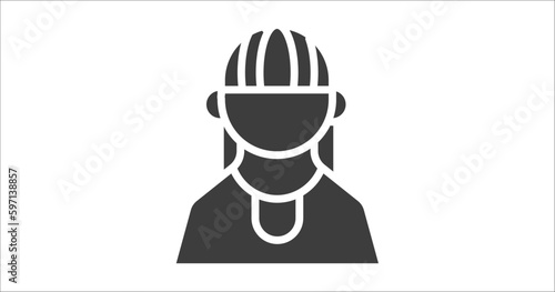 amazonian icon. Filled amazonian icon from people and relation collection. Glyph vector. Editable amazonian symbol can be used web and mobile
