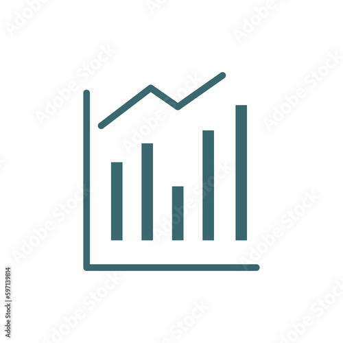 measure success icon. Filled measure success icon from business and finance collection. Glyph vector isolated on white background. Editable measure success symbol can be used web and mobile