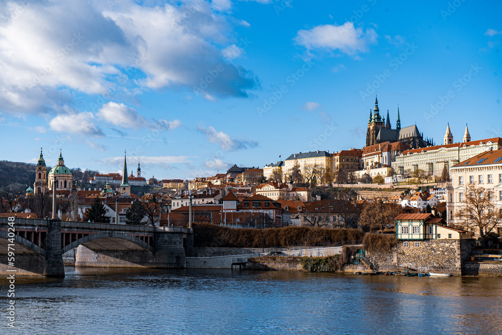 Obraz premium Prague - Charles bridge, Czech Republic