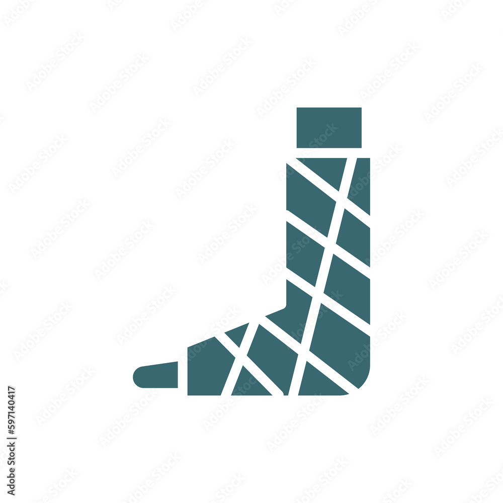 Plastered Foot Icon Filled Plastered Foot Icon From Medical Collection plastered-foot-icon-filled-plastered-foot-icon-from-medical-collection