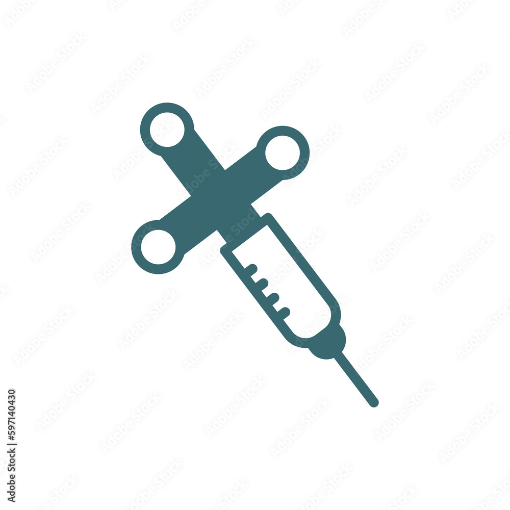 anesthesia icon. Filled anesthesia icon from medical collection. Glyph