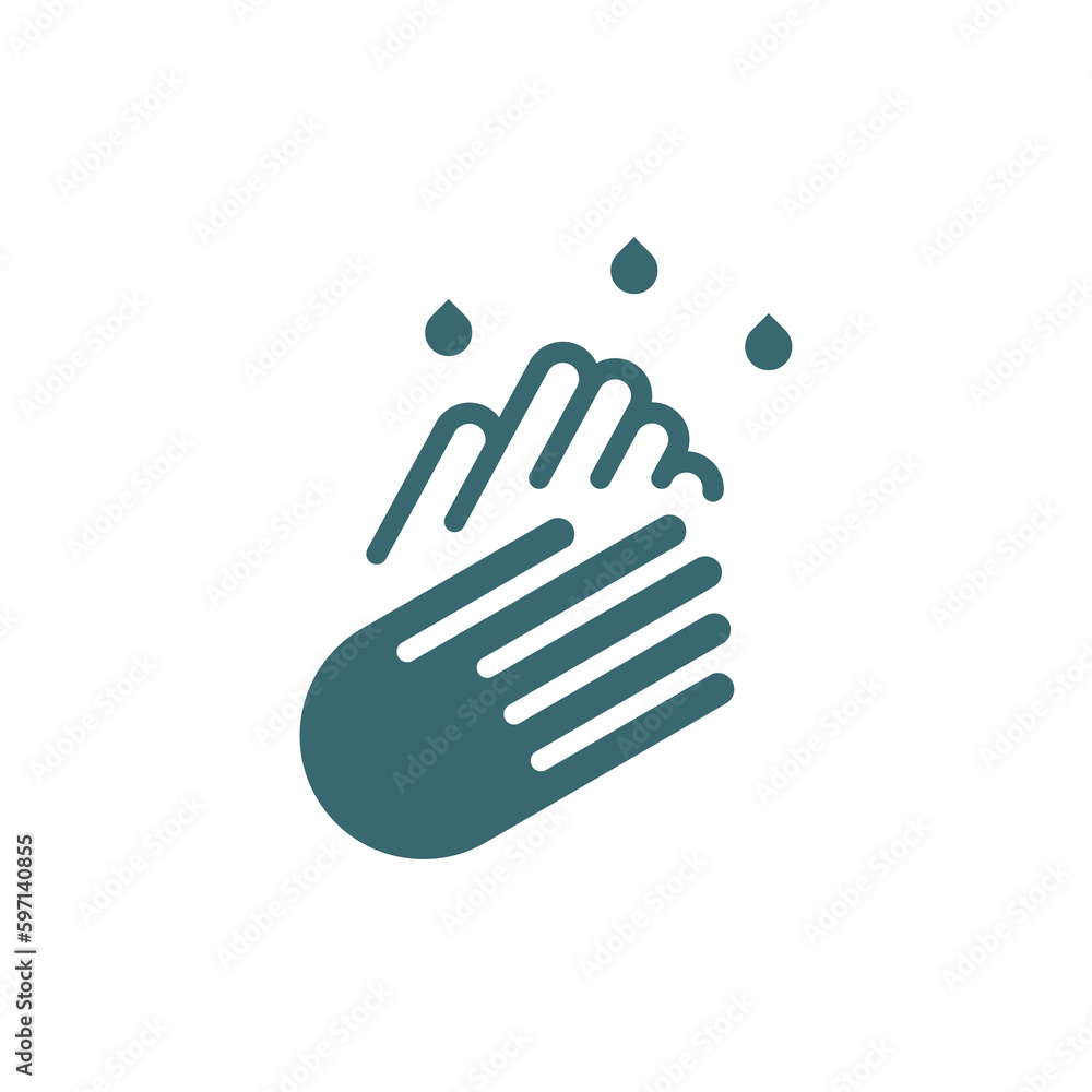 washing hands icon. Filled washing hands icon from behavior and action collection. Glyph vector isolated on white background. Editable washing hands symbol can be used web and mobile washing hands icon. Filled washing hands icon from behavior and action collection. Glyph vector isolated on white background. Editable washing hands symbol can be used web and mobile