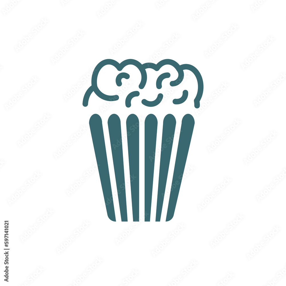 popcorn bag icon. Filled popcorn bag icon from cinema and theater collection. Glyph vector isolated on white background. Editable popcorn bag symbol can be used web and mobile popcorn bag icon. Filled popcorn bag icon from cinema and theater collection. Glyph vector isolated on white background. Editable popcorn bag symbol can be used web and mobile