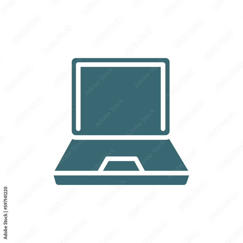 laptop screen icon. Filled laptop screen icon from hardware and equipment collection. Glyph vector isolated on white background. Editable laptop screen symbol can be used web and mobile laptop screen icon. Filled laptop screen icon from hardware and equipment collection. Glyph vector isolated on white background. Editable laptop screen symbol can be used web and mobile