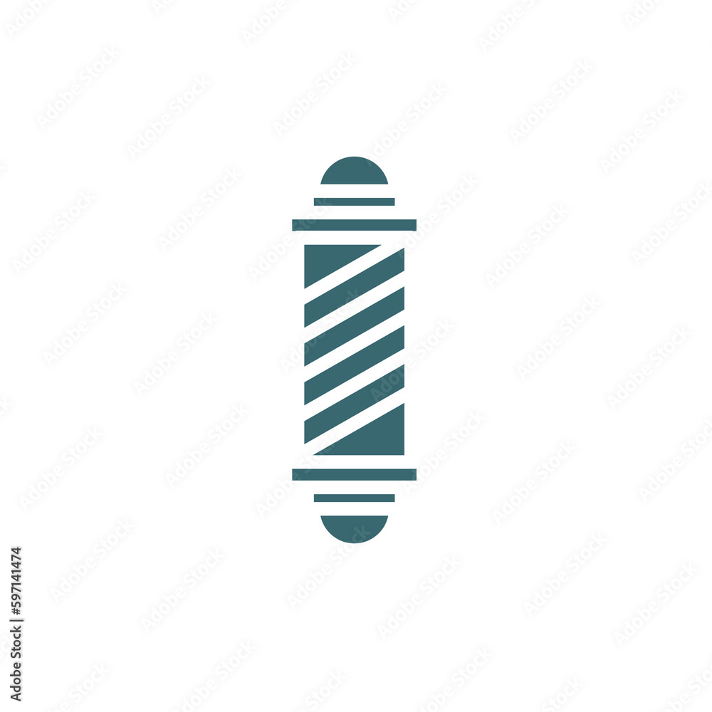 barbershop icon. Filled barbershop icon from hotel and restaurant collection. Glyph vector isolated on white background. Editable barbershop symbol can be used web and mobile barbershop icon. Filled barbershop icon from hotel and restaurant collection. Glyph vector isolated on white background. Editable barbershop symbol can be used web and mobile
