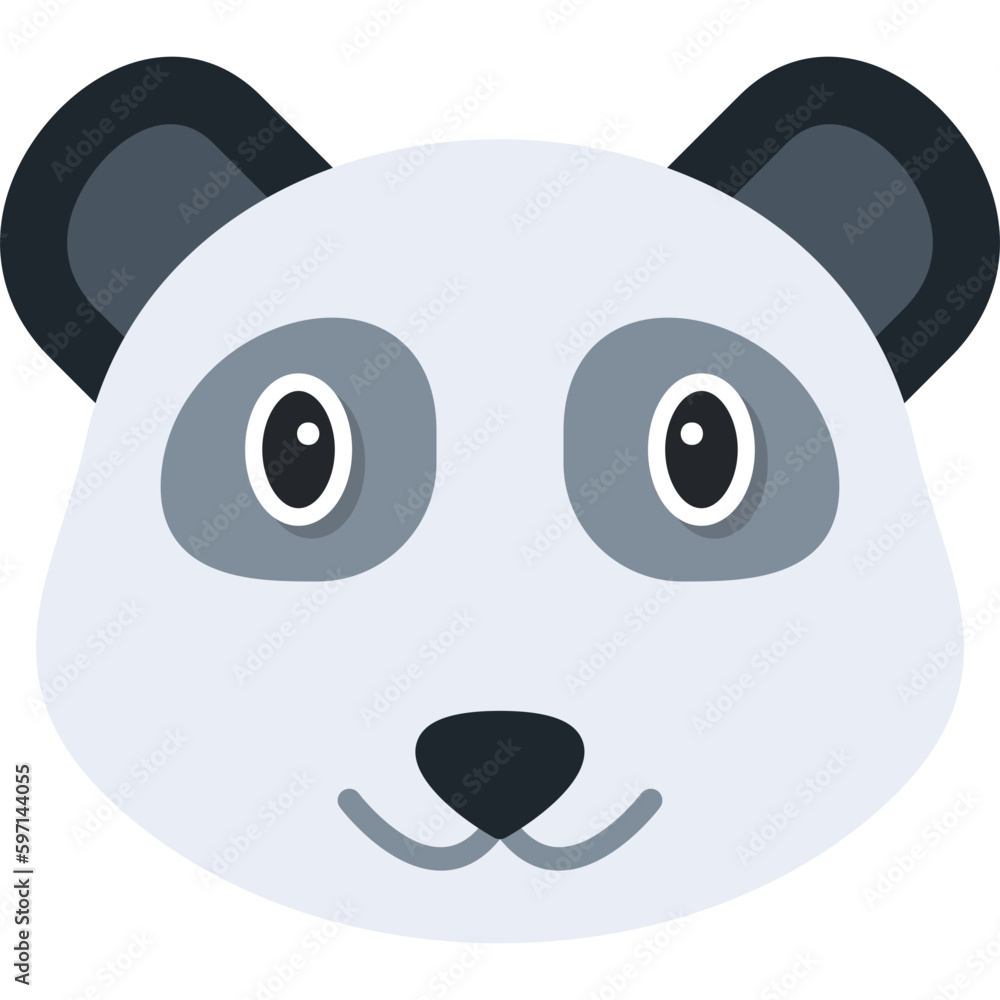 Panda Emoji Icon Panda Emoji Icon