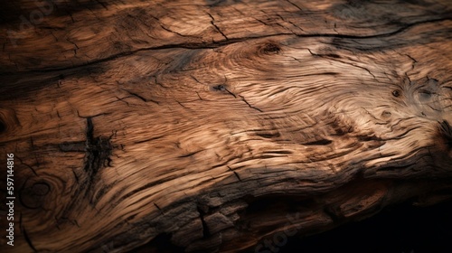 Wood slab texture. Wooden background. Generative AI