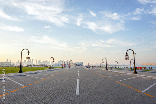 Foto Title: Doha, Qatar - April 25, 2023: Old Doha port redevelopment into Mina distr
