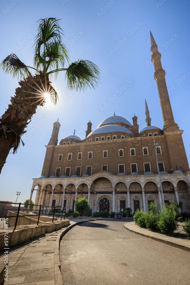 Fototapeta premium Mosque of Muhammad Ali in Cairo - Egypt